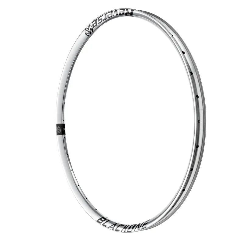 REVERSE COMPONENTS BLACK ONE 27.5" Llanta plateada