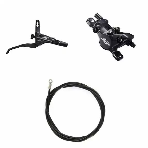 SHIMANO DEORE XT BR-M8100 / BL-T8100 freno trasero Trekking Palanca de 3 dedos