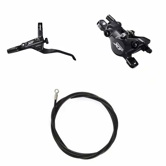 SHIMANO DEORE XT BR-M8100 / BL-T8100 Freno delantero Trekking Palanca de 3 dedos