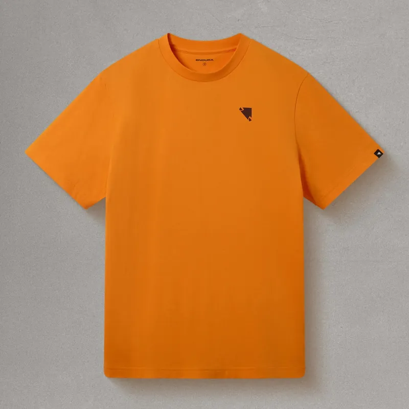 Camiseta ENDURA ICON LOGO Naranja