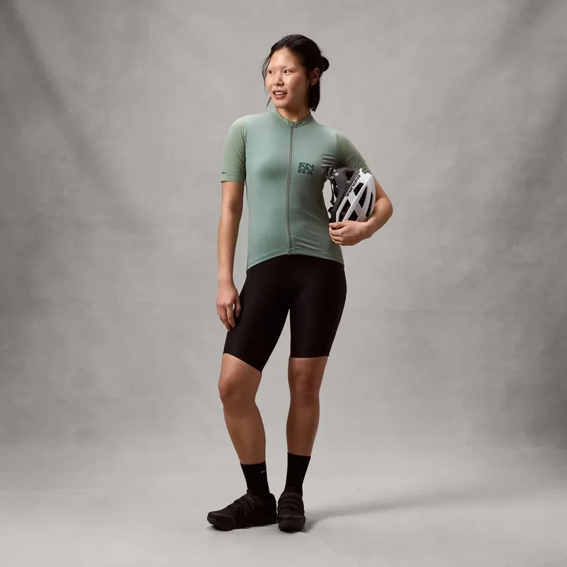 Maillot manga corta ENDURA ALLTRACK RIDE Mujer Verde salvia
