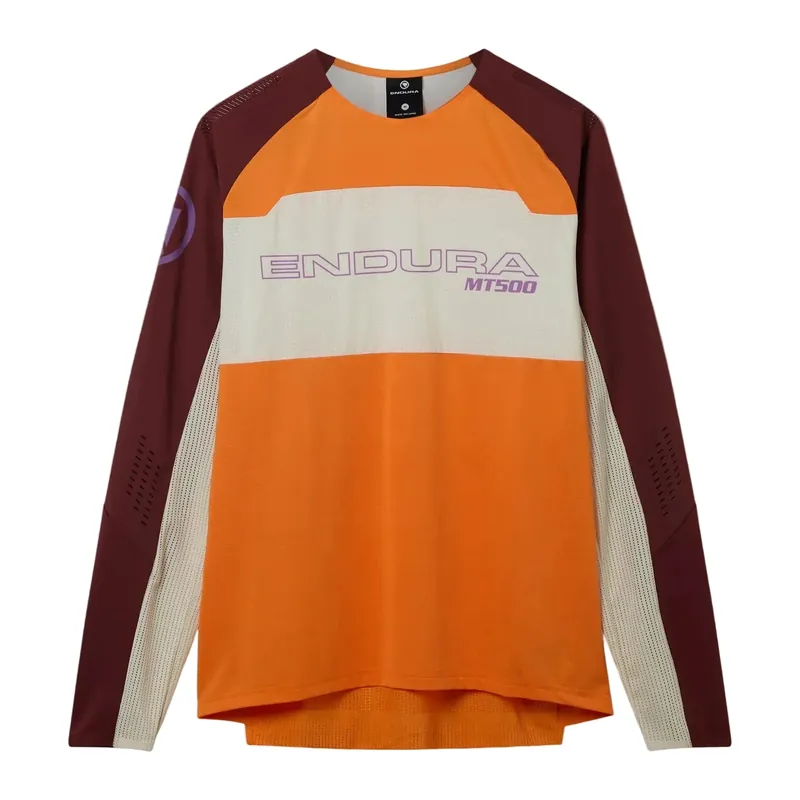 Maillot manga larga ENDURA MT500 BURNER LITE Naranja