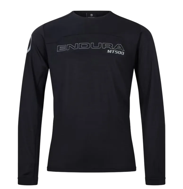 Maillot manga larga ENDURA MT500 BURNER Junior Negro
