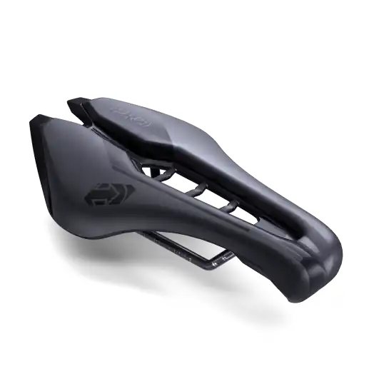Sillín PRO TSA TT/Tri 1.2 STEALTH AERO 132mm Raíles de acero inoxidable Negro