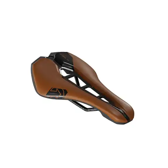 STEALTH PERFORMANCE Sillín PRO 142mm Raíles Acero Inoxidable Marrón