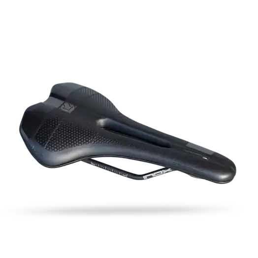Sillín PRO GRIFFON GEL 142mm Raíles Acero Inoxidable Negro