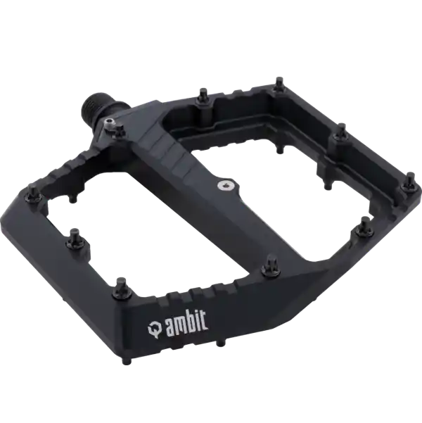 AMBIT BREACH Pedales planos pequeños Negro