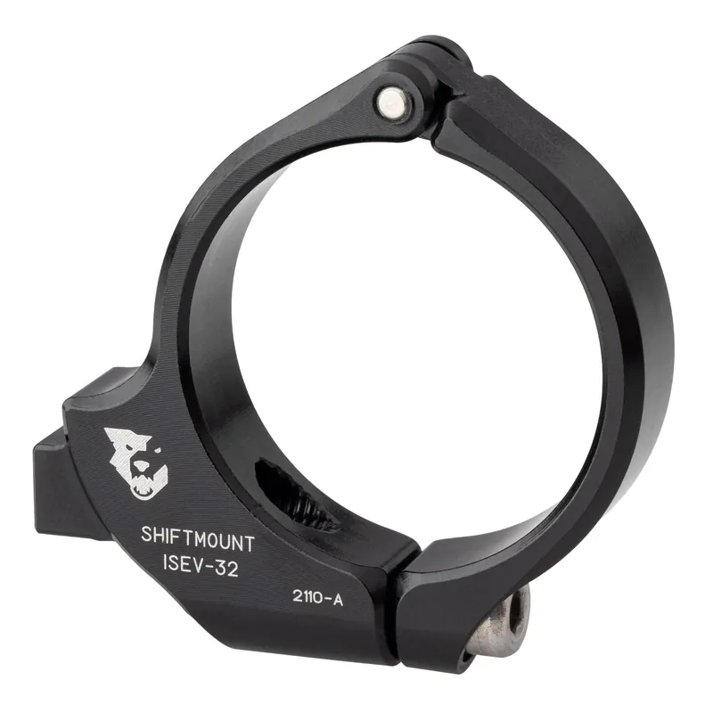 Adaptador de montaje WOLF TOOTH ShiftMount ISEV-31.8 Shimano I-SPEC EV Shifter > Manillar 31.8 mm