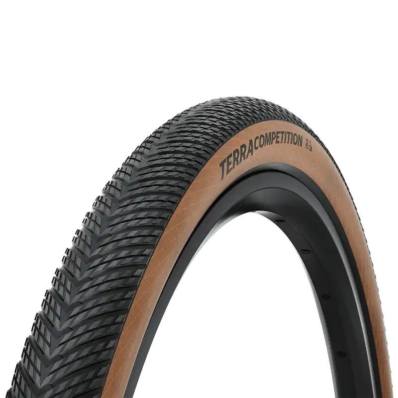 Neumático CONTINENTAL TERRA COMPETITION TRAIL GRIP 700x45c Tubeless Ready Marrón