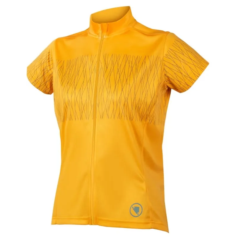 Maillot de manga corta ENDURA HUMMVEE RAY II Mujer Naranja