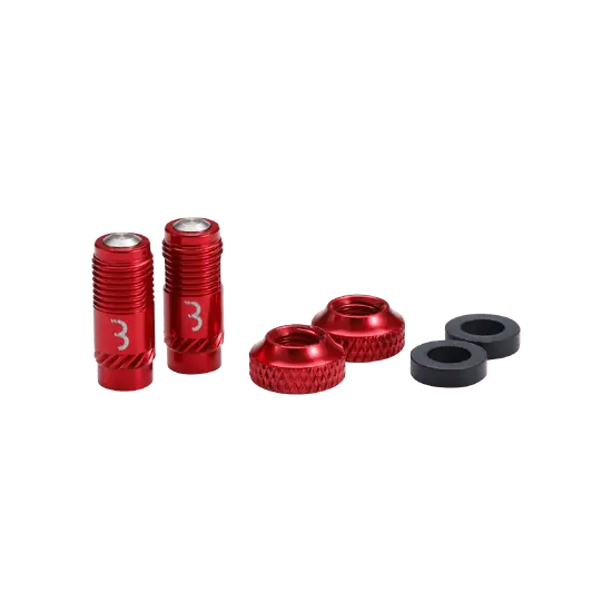 Puntas de Válvula BBB CORE CAP Rojo (x2)
