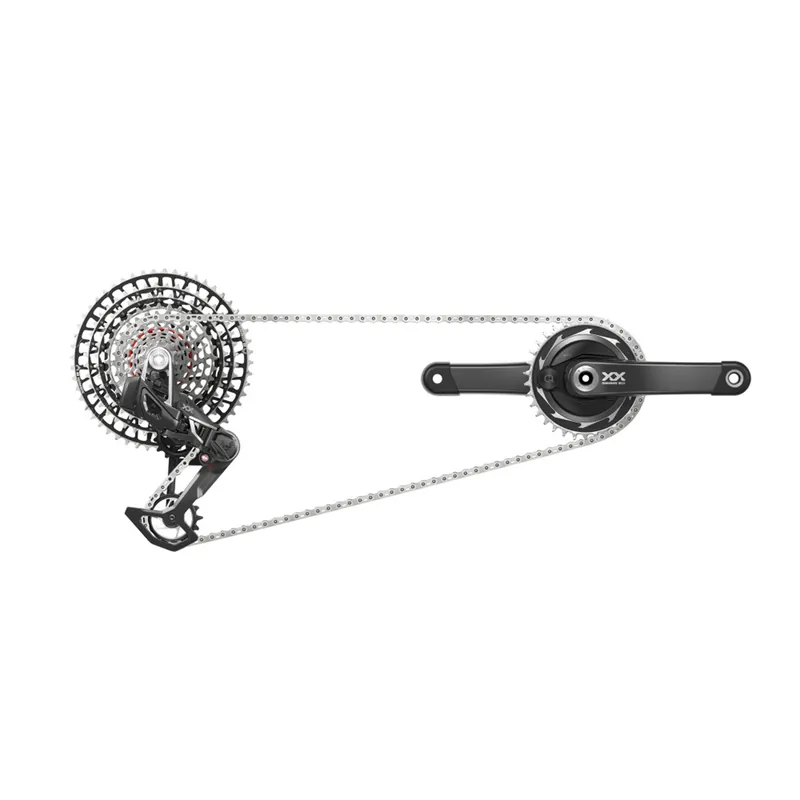 SRAM XX-SL EAGLE POWERMETER T-Type AXS Q174 DUB 34 Dientes 10/52 Paquete USB-C