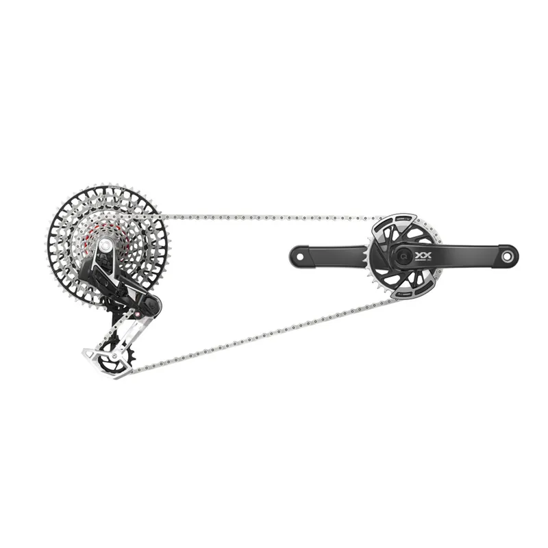 SRAM XX EAGLE POWERMETER T-TYPE AXS Q174 DUB WIDE 32 Dientes 10/52 Paquete USB-C