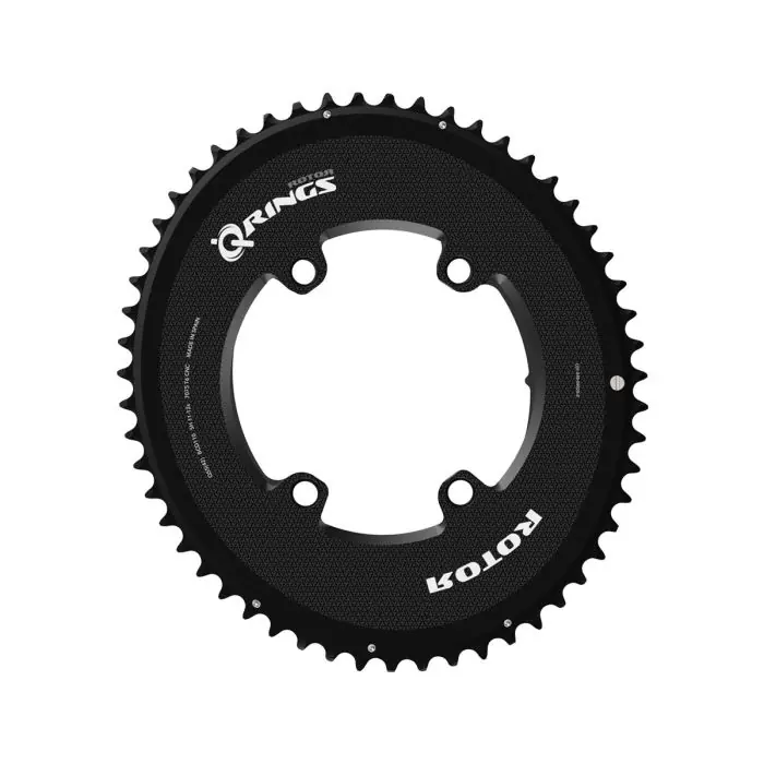 Placa ovalada exterior 11/12V ROTOR Q-RING AERO 110mm 4 Agujeros