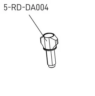 CAMPAGNOLO 10V Tornillo de ajuste de la tensión del cable del cambio trasero (x5)