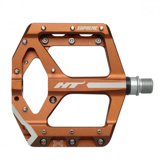 HT COMPONENTS ANS10 SUPREME Root Beer Pedales planos