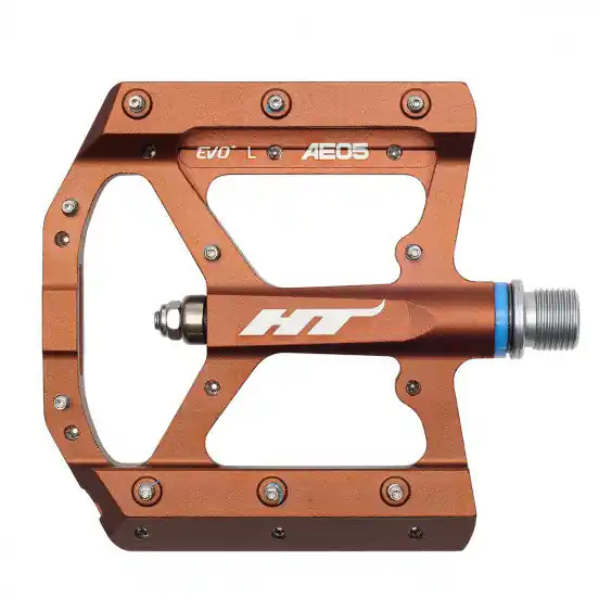 HT COMPONENTS EVO+ AE05 Bronce pedales planos