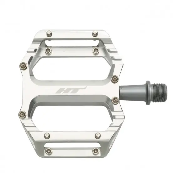 HT COMPONENTS AR09SX Plata BMX Pedales Planos