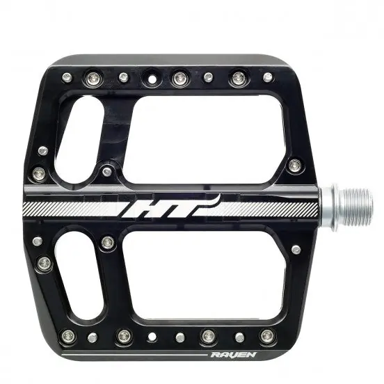 HT COMPONENTS RAVEN ANS 12 Pedales Planos Negro
