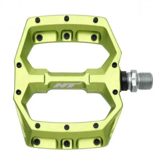 HT COMPONENTS SPIDER AF03 Pedales Planos Verde