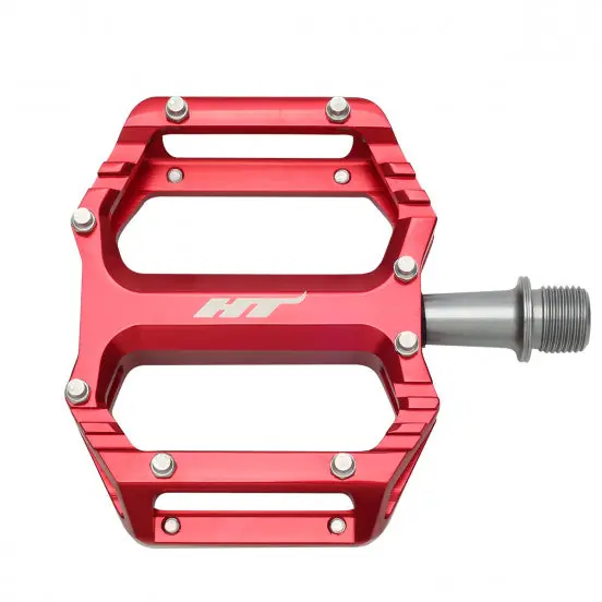 HT COMPONENTS AR09 Pedales Planos Rojos