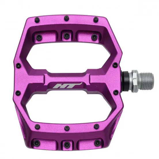 HT COMPONENTS SPIDER AF03 Pedales Planos Morado