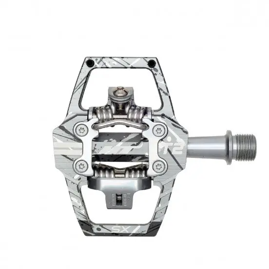 HT COMPONENTS T2 SX Pedales BMX Camo Gris