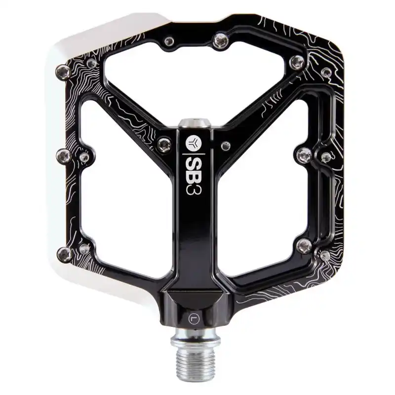 SB3 SPECTRUM Pedales Planos Negro