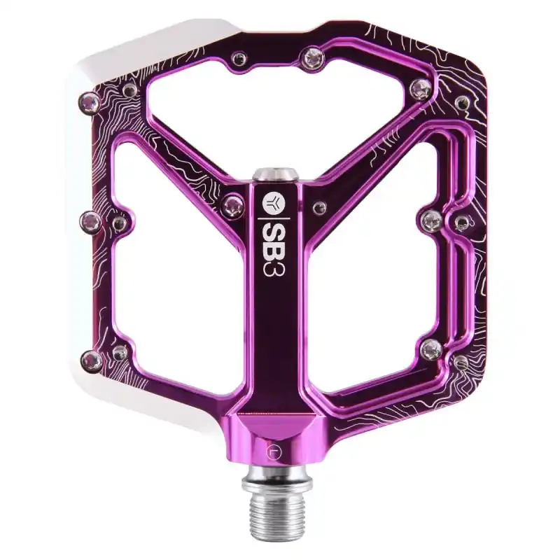 SB3 SPECTRUM Pedales Planos Morado