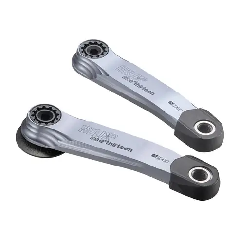 E.THIRTEEN E-SPEC HELIX RACE ALLOY bielas para SRAM DUB motor Plata