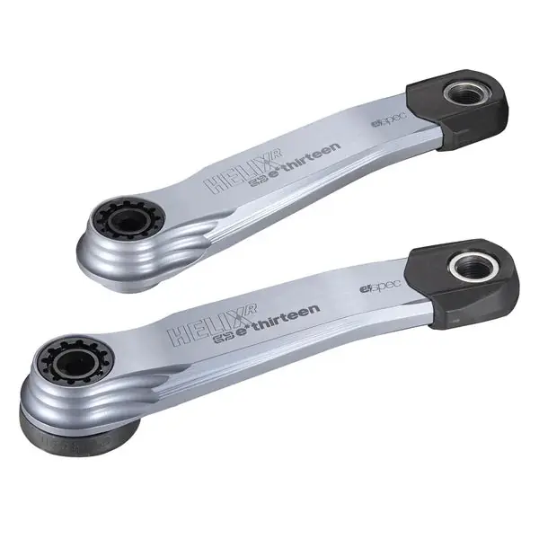 E.THIRTEEN E-SPEC HELIX RACE ALLOY bielas para Fazua Ride 60 Plata