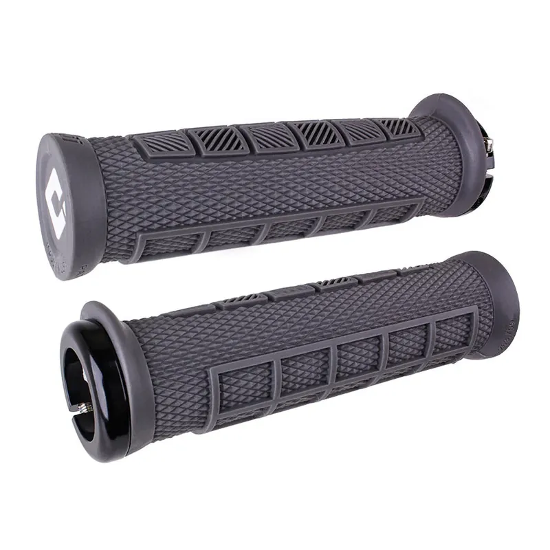 Puños ODI ELITE PRO V2.1 Lock-on 130 mm Gris
