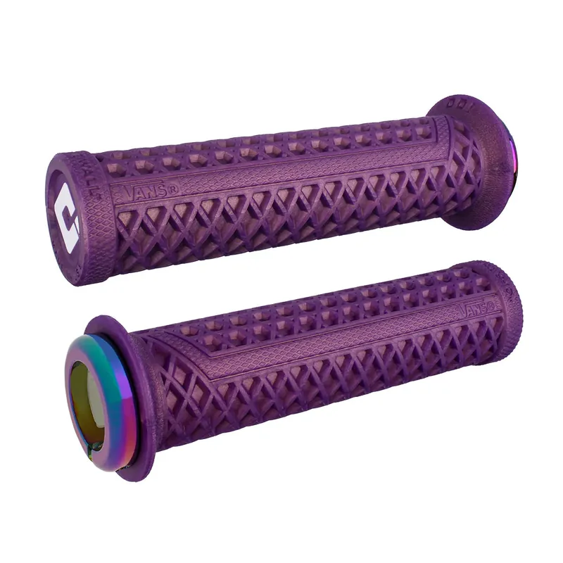 Puños ODI VANS V2.1 Lock-On 135 mm Violeta