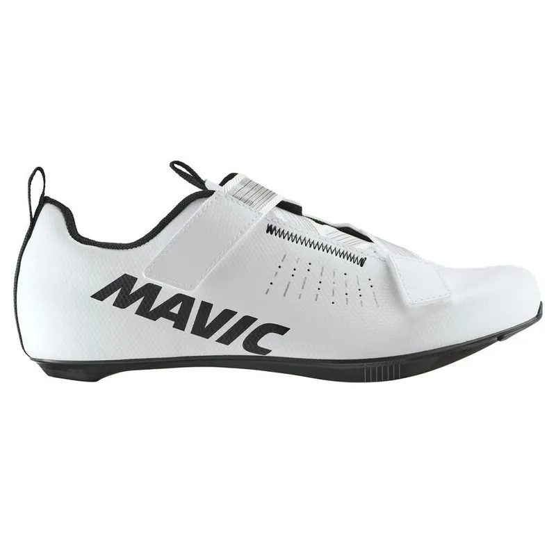 Zapatillas de carretera MAVIC AKSIUM STRAP Blanco