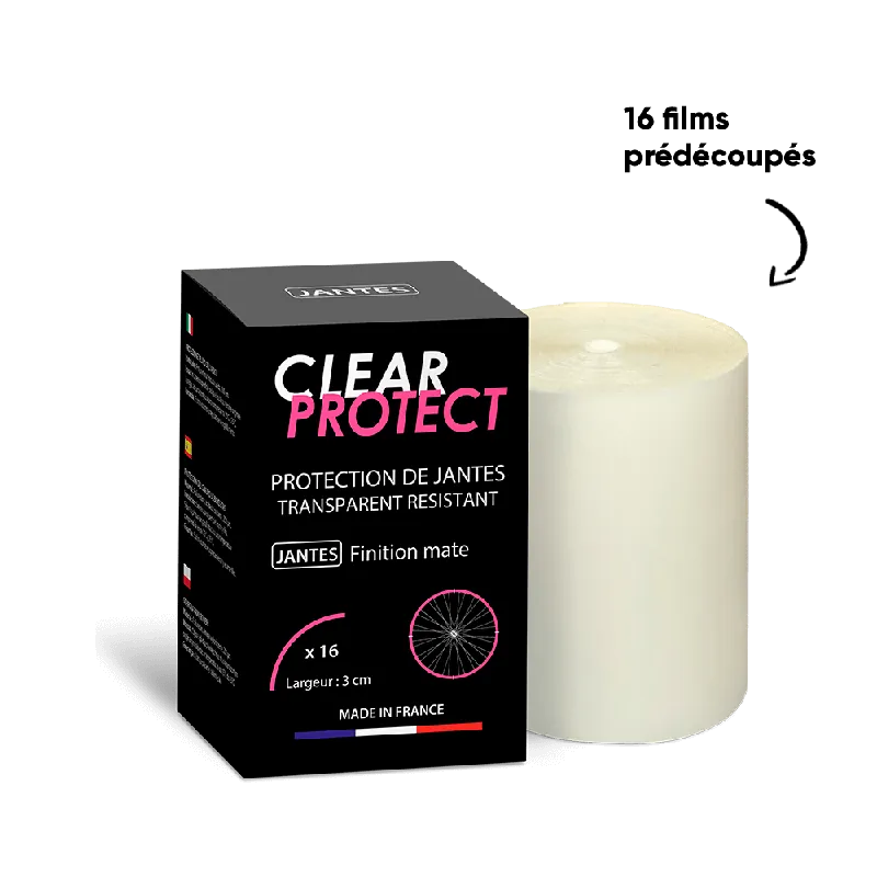 CLEARPROTECT Protector de ruedas adhesivo mate