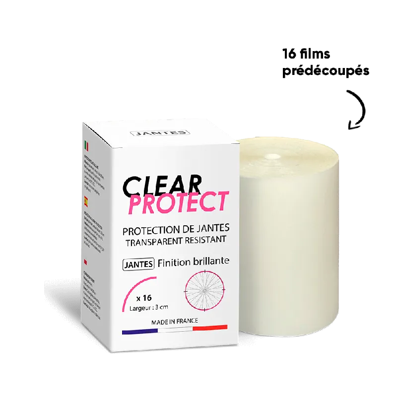 CLEARPROTECT Protector de llantas adhesivo brillante