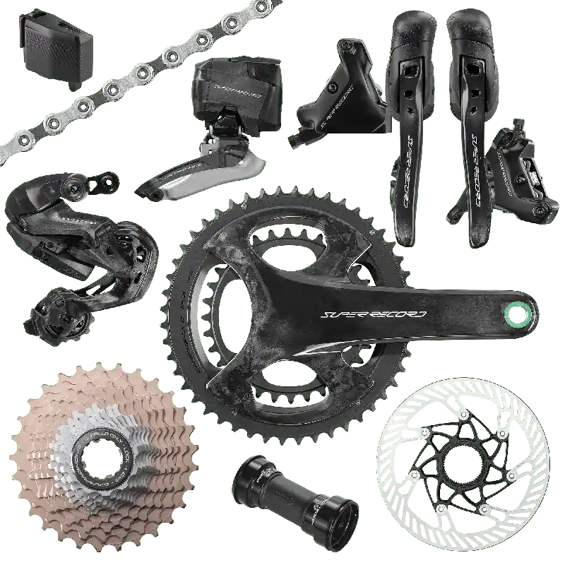 Paquete CAMPAGNOLO SUPER RECORD WRL 2x12V
