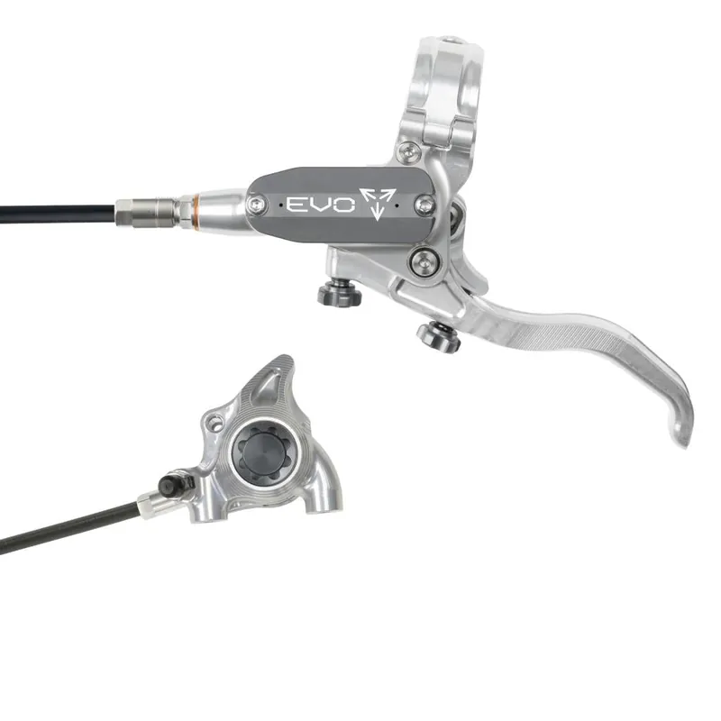 Freno delantero HOPE TECH 4 EVO X2 FM Plata/Humo