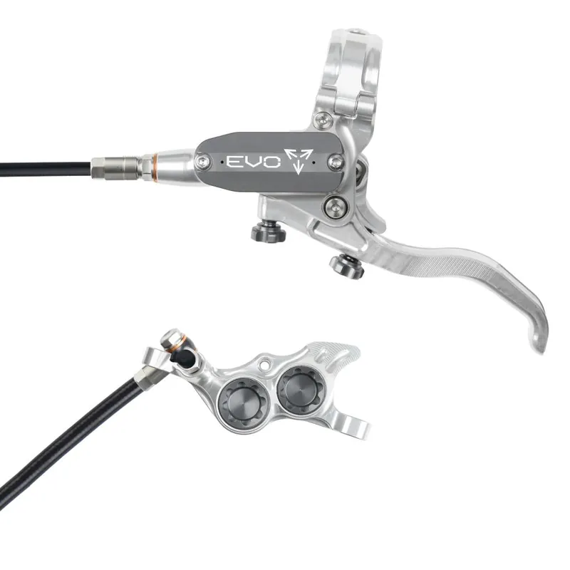 Freno delantero HOPE TECH 4 EVO TR4 Plata/Humo
