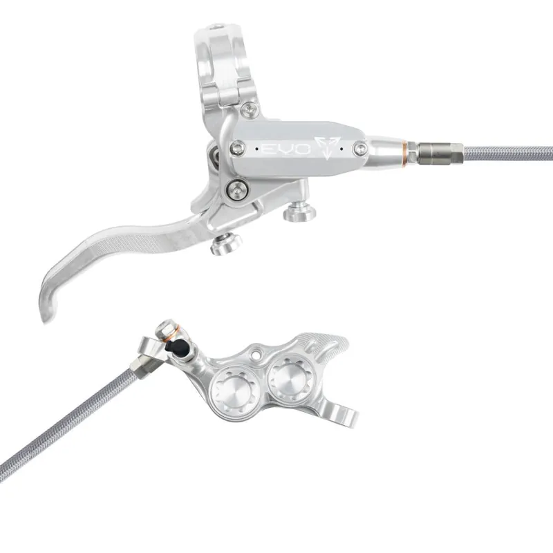 Freno trasero HOPE TECH 4 EVO TR4 Aviation Silver