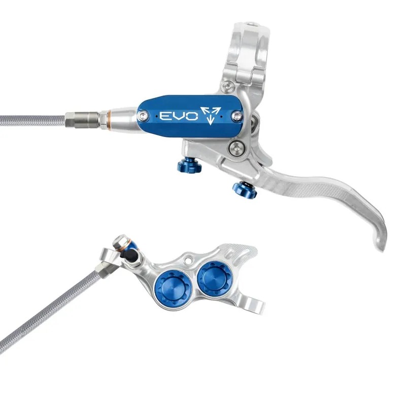 Freno delantero HOPE TECH 4 EVO TR4 Aviation Plata/Azul