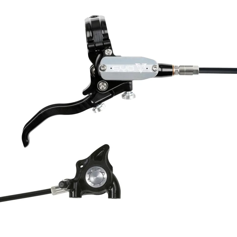 Freno trasero HOPE TECH 4 EVO X2 FM Negro/Plata