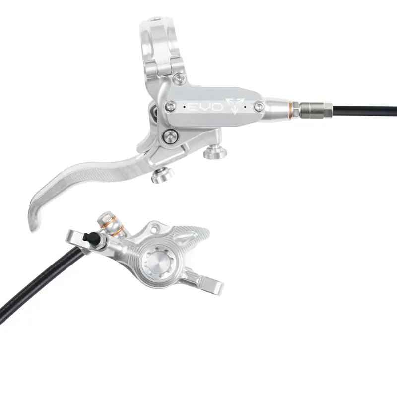 Freno trasero HOPE TECH 4 EVO X2 PM Plata