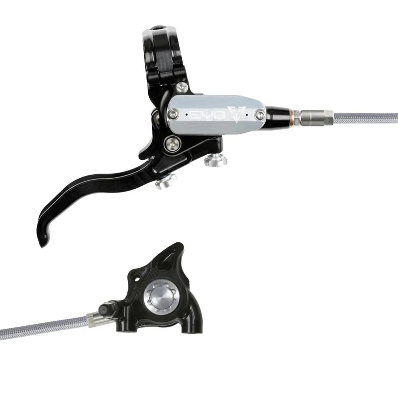 Freno trasero HOPE TECH 4 EVO X2 FM Aviation Negro/Plata