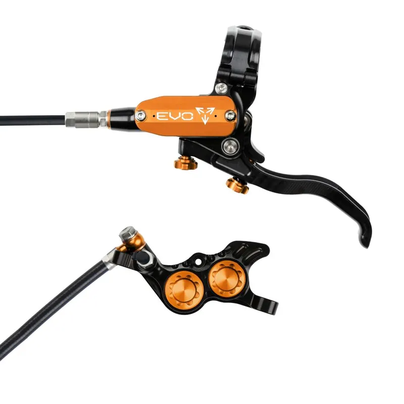 Freno delantero HOPE TECH 4 EVO GR4 Negro/Naranja