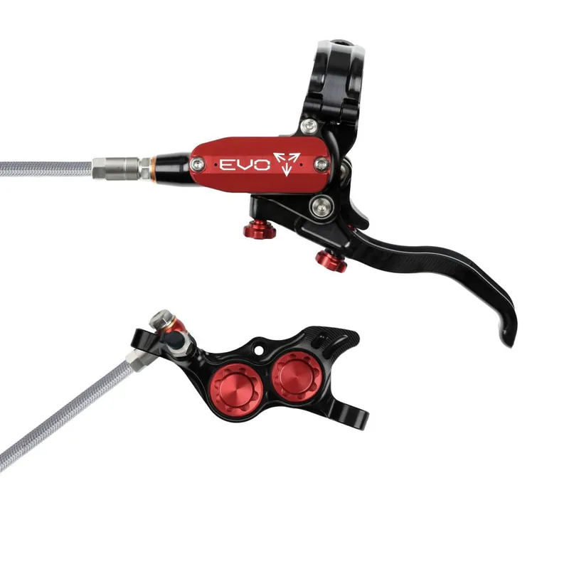 Freno delantero HOPE TECH 4 EVO TR4 Aviation Negro/Rojo