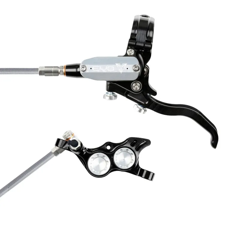 Freno delantero HOPE TECH 4 EVO TR4 Aviation Negro/Plata