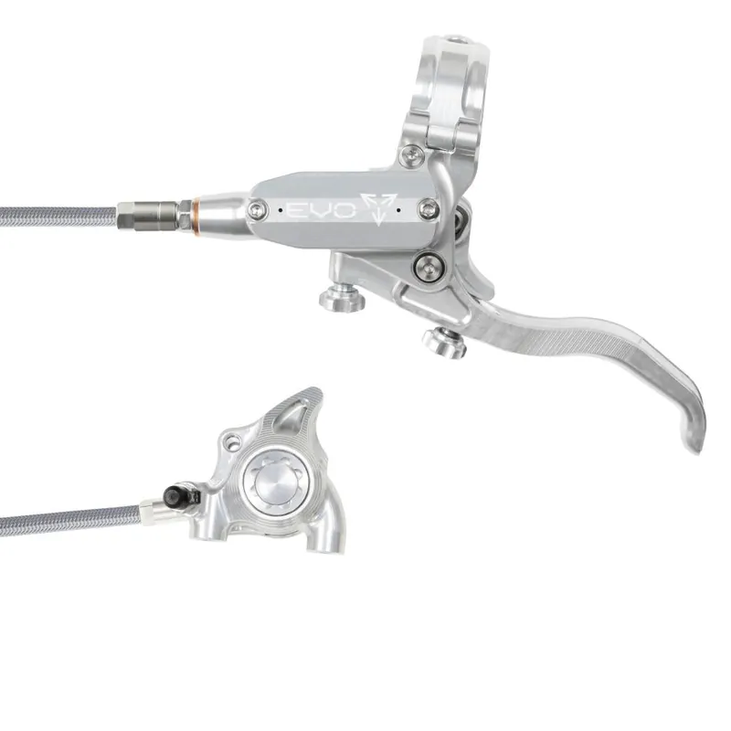 Freno delantero HOPE TECH 4 EVO X2 FM Aviation Plata/Plata