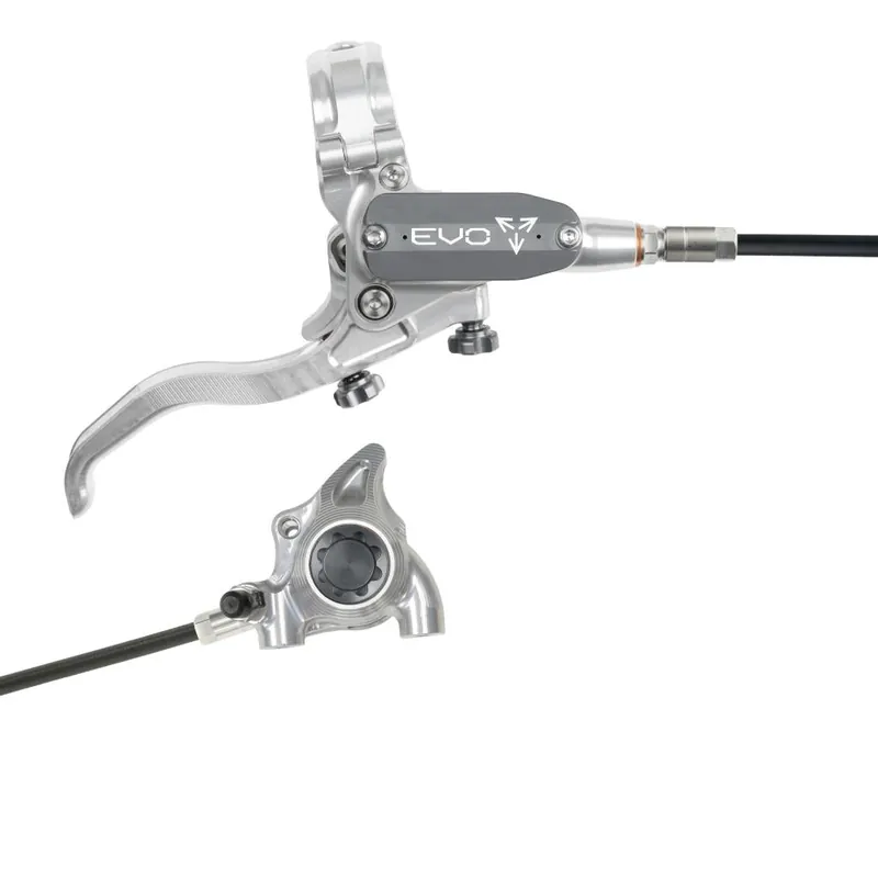 Freno trasero HOPE TECH 4 EVO X2 FM Plata/Humo