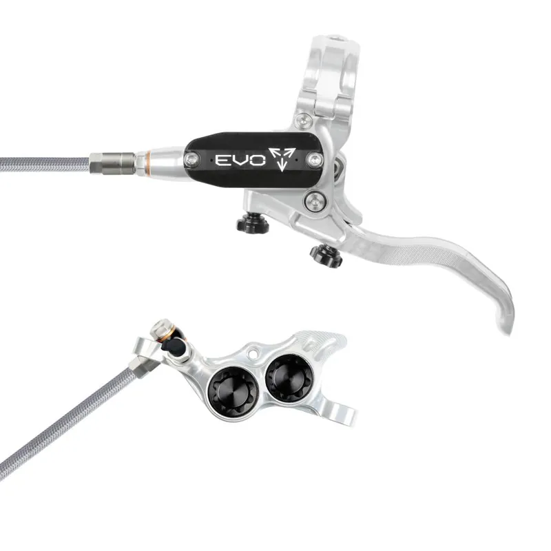 Freno delantero HOPE TECH 4 EVO TR4 Aviation Plata/Negro